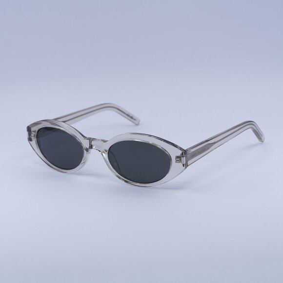 🕶️ New Saint Laurent SL567 003 Sunglasses - Beige Frame, Grey Lenses - Picture 1 of 10